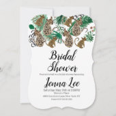 Waterverf Jaguar Oerwoud Safari Cheetah Cat Kaart (Voorkant)