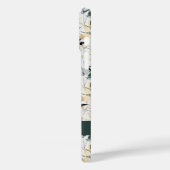 Waterverf Japans Groen Goud Bamboe Patroon Case-Mate iPhone Case (Achterkant / Links)