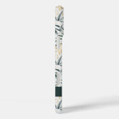 Waterverf Japans Groen Goud Bamboe Patroon Case-Mate iPhone Case (Achterkant / Rechts)