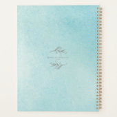 Waterverf japanse magnolia planner (Achterkant)