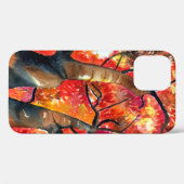 Waterverf Japanse mazelboomkunst Case-Mate iPhone Case (Achterkant (horizontaal))
