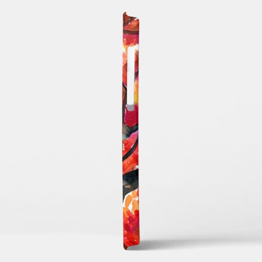 Waterverf Japanse mazelboomkunst Case-Mate iPhone Case (Achterkant / Links)