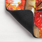 Waterverf Japanse mazelboomkunst Muismat (Hoek)