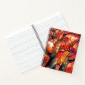 Waterverf Japanse mazelboomkunst Notitieboek (Binnen)