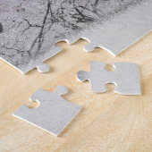 Waterverf Japanse Pagode & Berg Fuji Schildering Legpuzzel (Zijkant)
