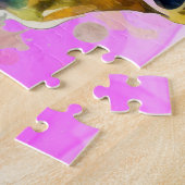 Waterverf jazzband musici muzieksaxofoon legpuzzel (Zijkant)