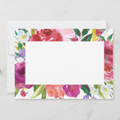 Waterverf Je wordt mijn aanvraag voor een briefpos Kaart (Achterkant)