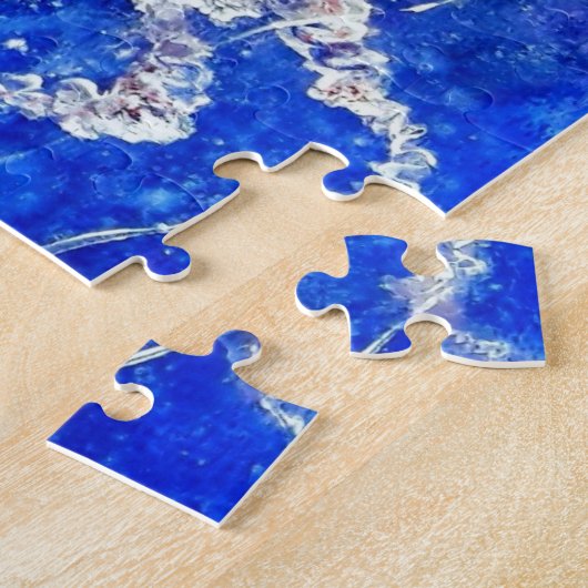 Waterverf - Jellyfish Dance - Legpuzzel (Zijkant)