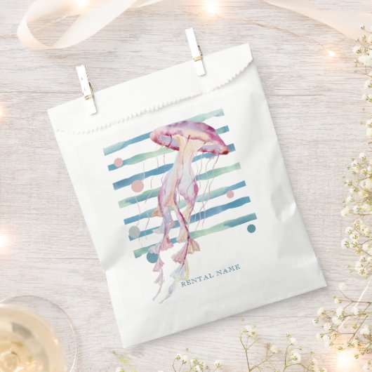 WATERVERF JELLYFISH, VACATIERENUTAAL BEDANKZAKJE (Geknipt)