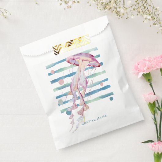 WATERVERF JELLYFISH, VACATIERENUTAAL BEDANKZAKJE (Gezegeld)