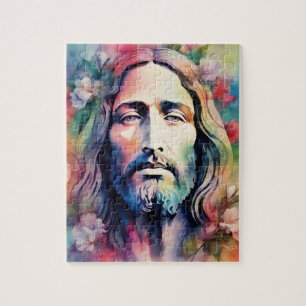 Waterverf Jesus Legpuzzel