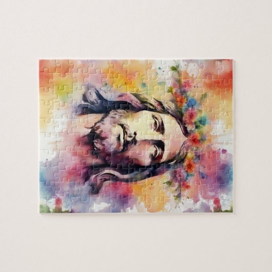 Waterverf Jesus Legpuzzel (Horizontaal)