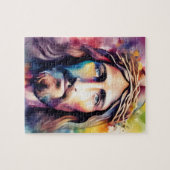 Waterverf Jesus Legpuzzel (Horizontaal)