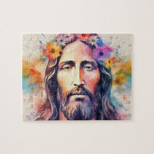 Waterverf Jesus Legpuzzel