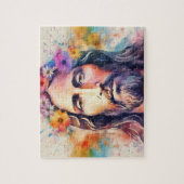 Waterverf Jesus Legpuzzel (Verticaal)