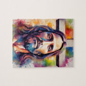 Waterverf Jesus Legpuzzel (Horizontaal)