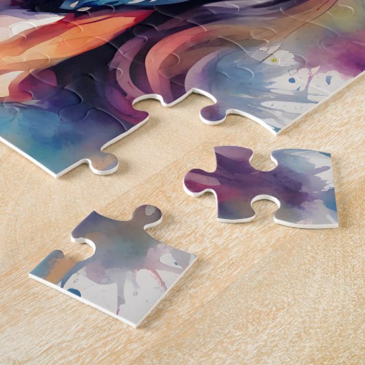 Waterverf Jesus Legpuzzel (Zijkant)