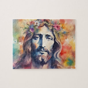 Waterverf Jesus Legpuzzel