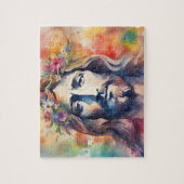 Waterverf Jesus Legpuzzel (Verticaal)