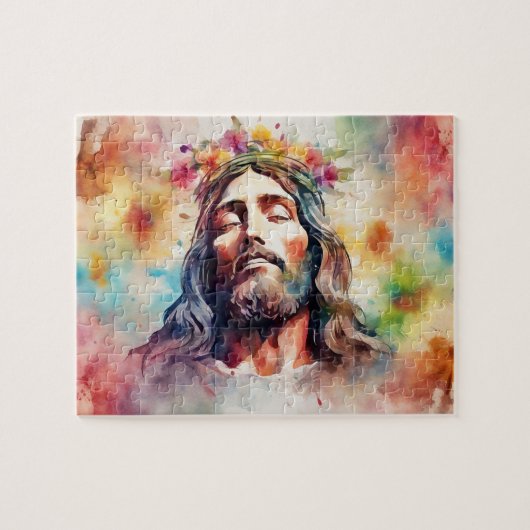Waterverf Jesus Legpuzzel (Horizontaal)