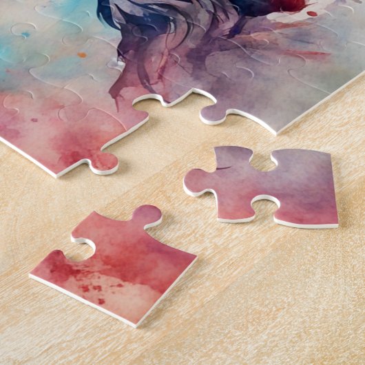 Waterverf Jesus Legpuzzel (Zijkant)