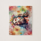 Waterverf Jesus Legpuzzel (Verticaal)