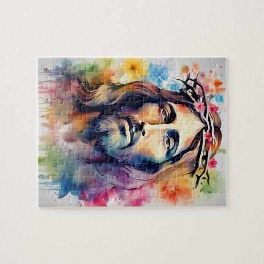 Waterverf Jesus Legpuzzel (Horizontaal)