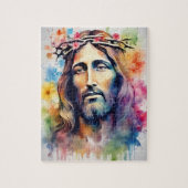 Waterverf Jesus Legpuzzel (Verticaal)