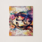 Waterverf Jesus Legpuzzel (Verticaal)