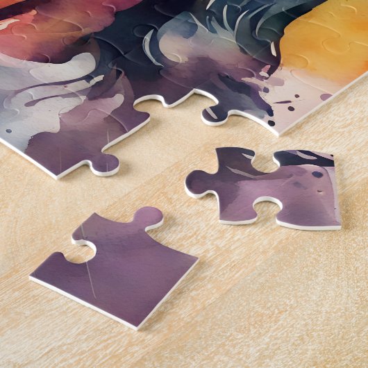 Waterverf Jesus Legpuzzel (Zijkant)