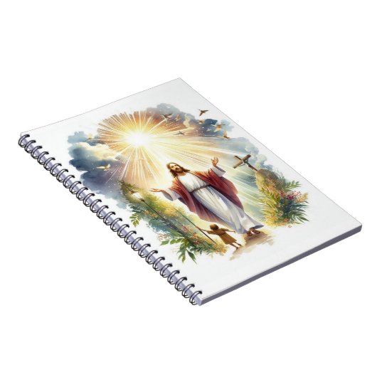 Waterverf Jesus Notitieboek (Rechterzijde)