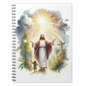 Waterverf Jesus Notitieboek (Voorkant)