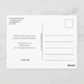 Waterverf JESUS RANSOMED ME Happy Pasen Briefkaart (Achterkant)