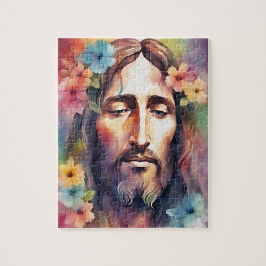 Waterverf Jezus Legpuzzel (Verticaal)
