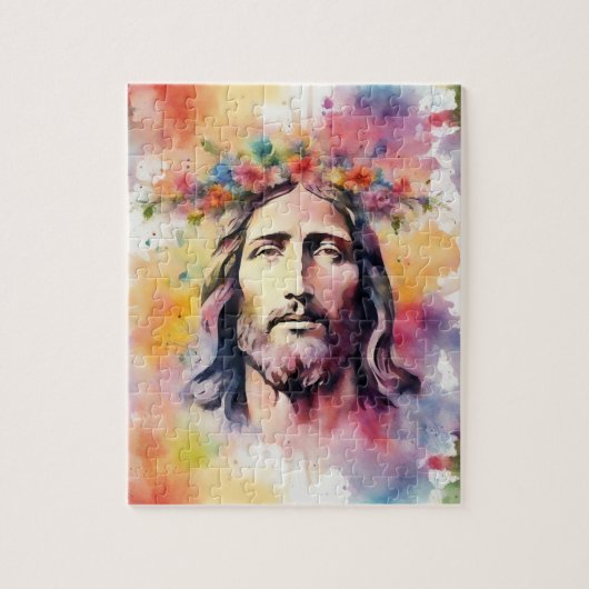 Waterverf Jezus Legpuzzel (Verticaal)