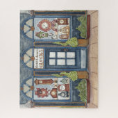 Waterverf Jigzaag Puzzle Legpuzzel (Verticaal)