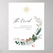 Waterverf Johannes 1:!4 Kerst poster (Voorkant)