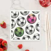 Waterverf Joint Soccer Party Servetten (Insitu)