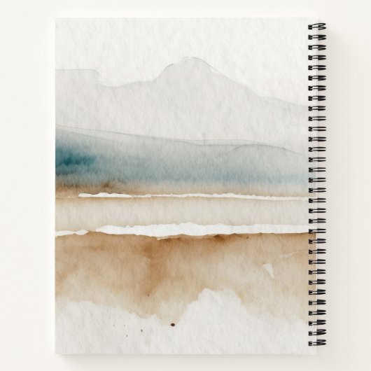 Waterverf Journal Notitieboek (Achterkant)