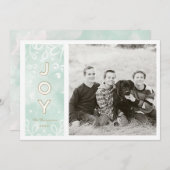 Waterverf Joy Kaart (Voorkant / Achterkant)