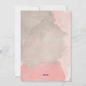 Waterverf Joyful kerstfoto Feestdagenkaart (Achterkant)