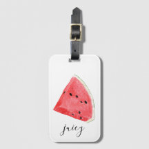 Waterverf Juicy Watermelon Wedge