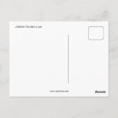 Waterverf Juliette Gordon Low portret Briefkaart (Achterkant)