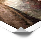 Waterverf Juliette Gordon Low portret Poster (Hoek)