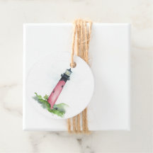 Waterverf Jupiter - vuurtoren