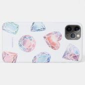 Waterverf juwelen Case-Mate iPhone case (Achterkant (horizontaal))