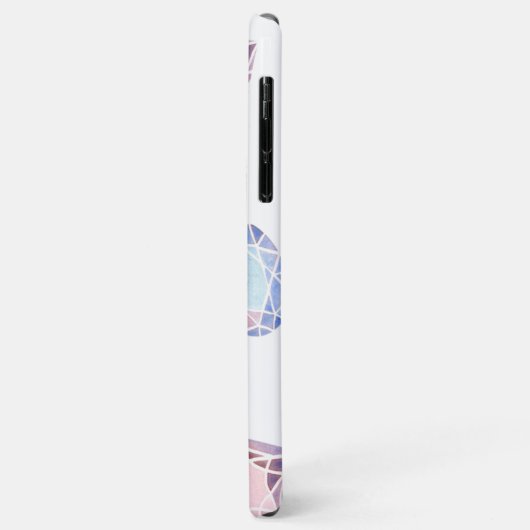 Waterverf juwelen Case-Mate iPhone case (Achterkant/links)