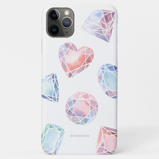 Waterverf juwelen Case-Mate iPhone case (Achterkant)