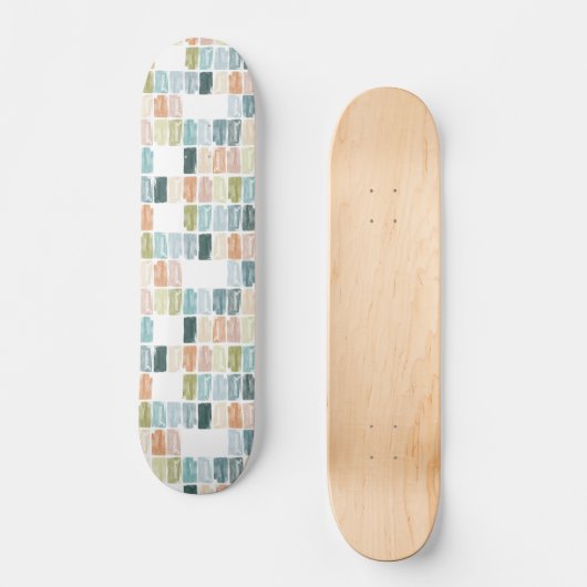  Waterverf juwelen skateboard (Voorkant)