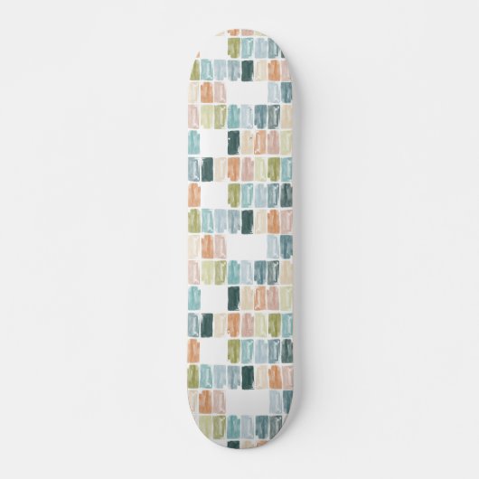  Waterverf juwelen skateboard (Voorkant)